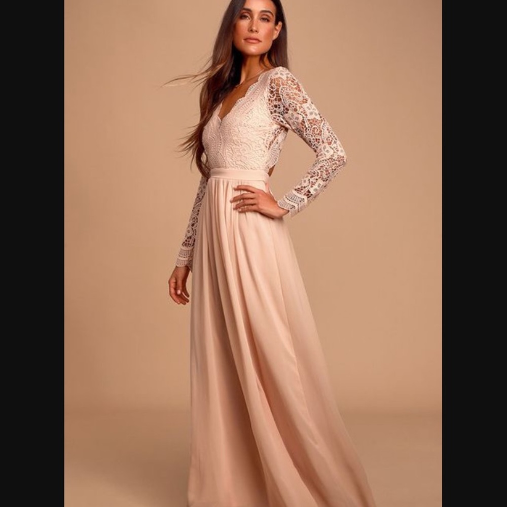 Lulu’s Awaken My Love Maxi Dress M